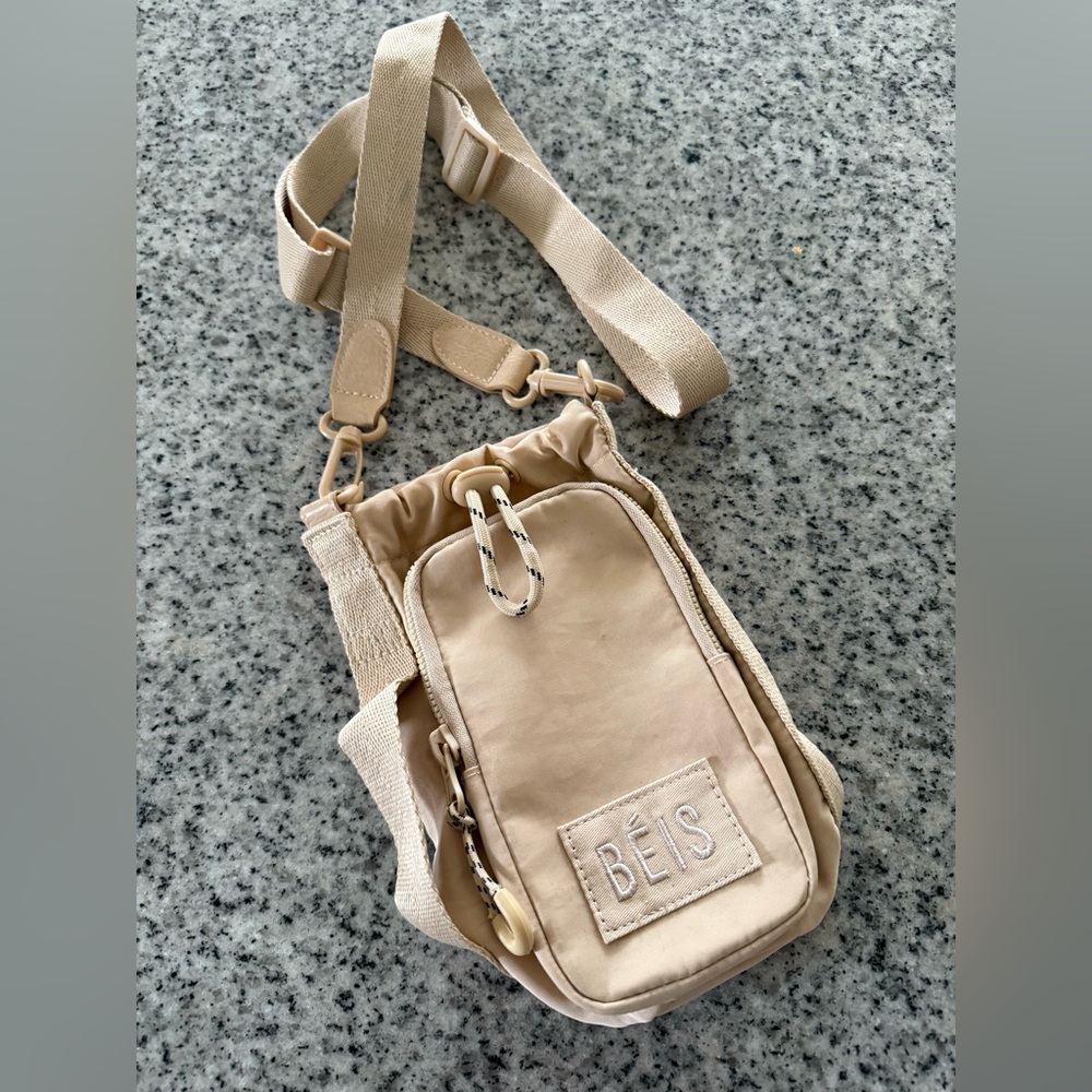 BEIS Tan Crossbody Bag